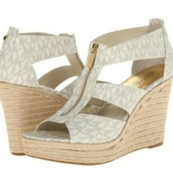 MICHAEL Michael Kors Damita Logo Wedge - Picture 8 of 8